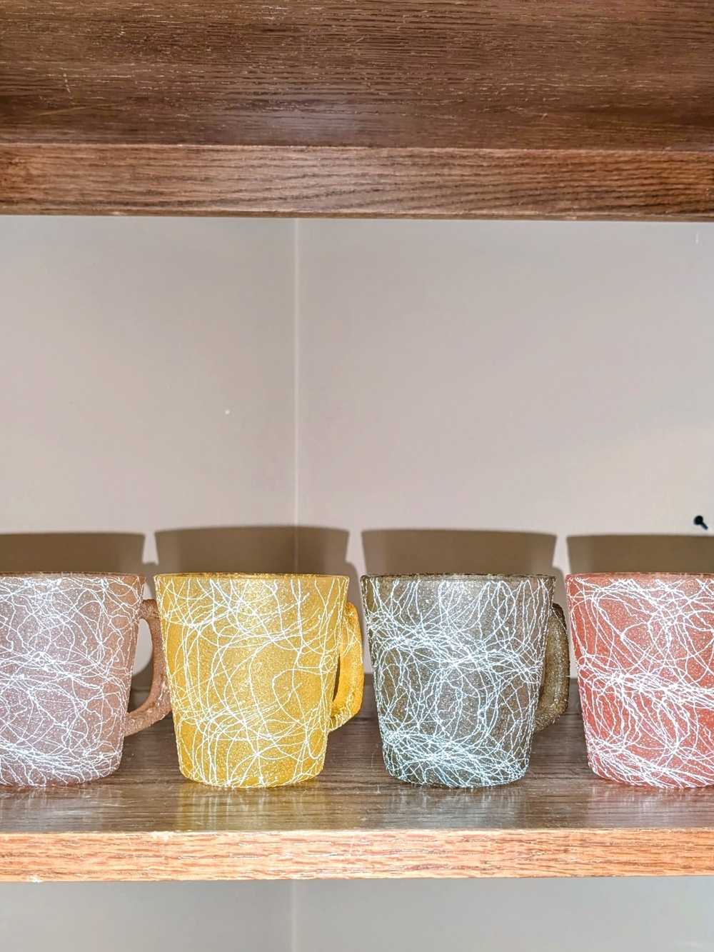 MCM Color Craft Spaghetti Coffee Mugs - Set Of SEVEN